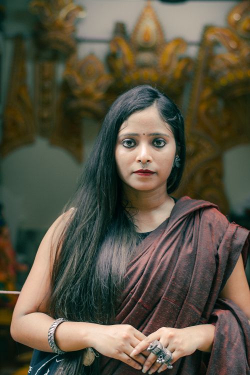 Portrait of Woman in Traditional Clothing · Free Stock Photo