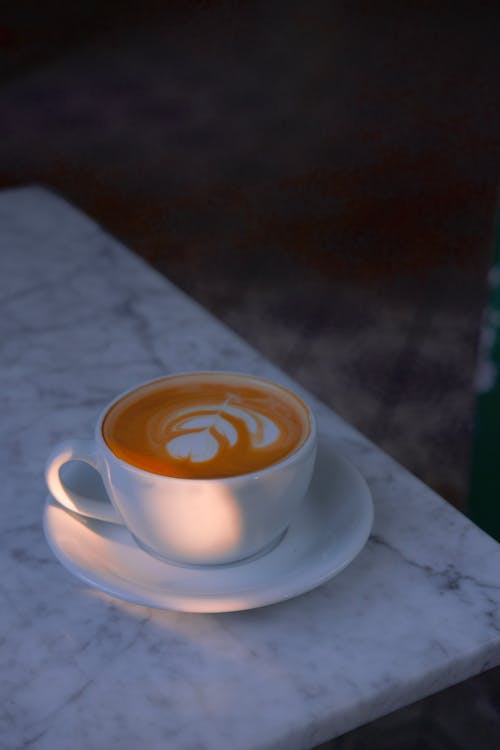 卡布奇諾, 咖啡因, 咖啡杯 的 免费素材图片