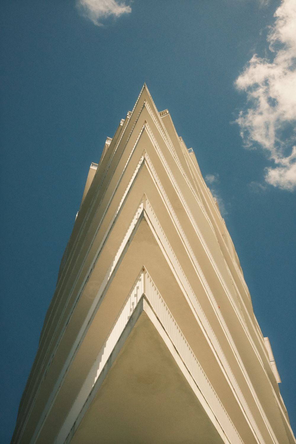 Triangular Building Walls · Free Stock Photo