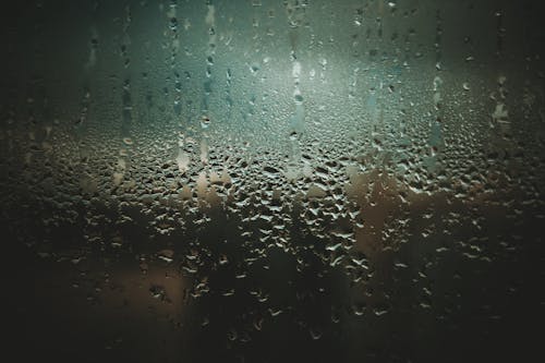 Raindrops on Window Glass