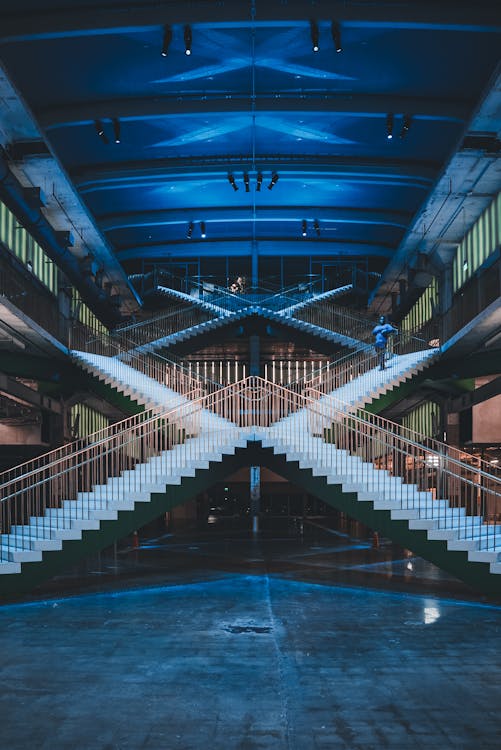 A Staircase in a Building