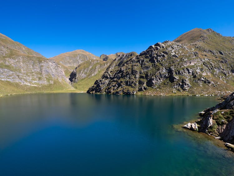 Lake In Mountains