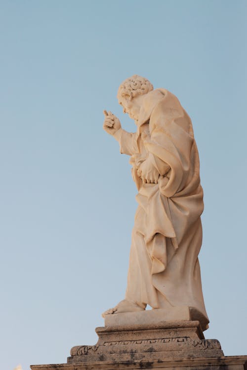 Marble Statue of Saint