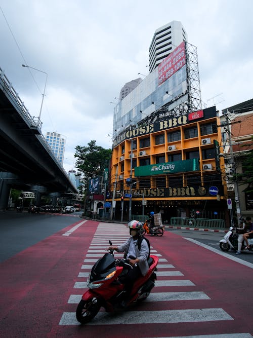 Free stock photo of asia, bangkok, motorbike