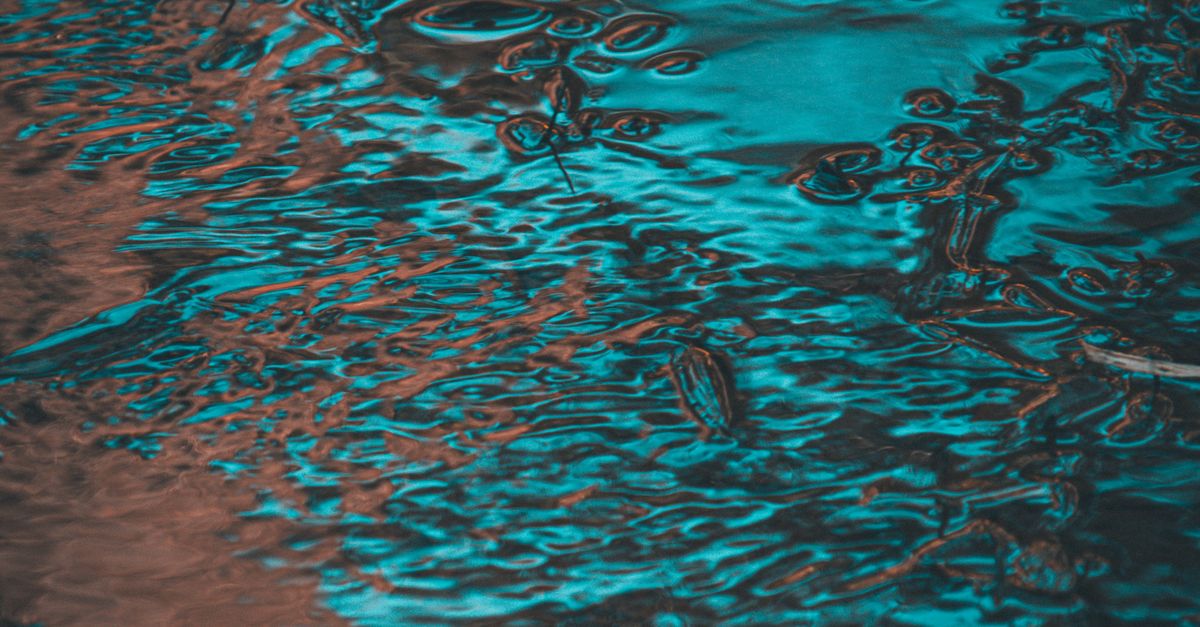 Puddle Texture Tile Puddle Texture in Close-up View · Free Stock Photo