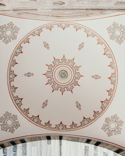 Fresco on the Ornate Vault