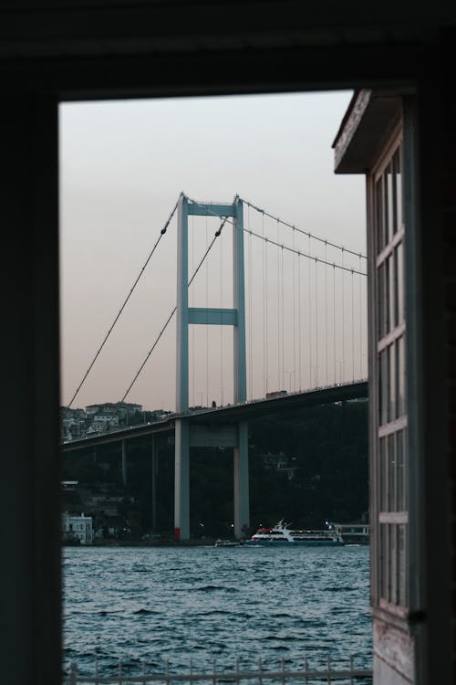 Gratis stockfoto met attractie, bosphorus, brug