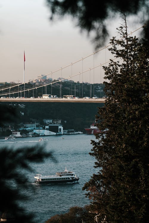 Gratis stockfoto met attractie, bosphorus, brug