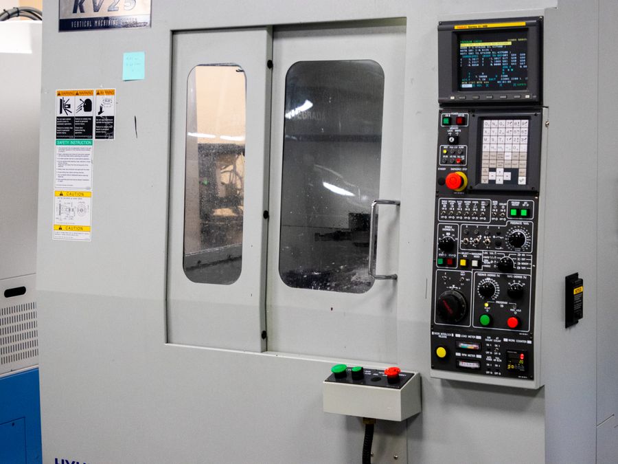 Control system retrofit on an older industrial machine