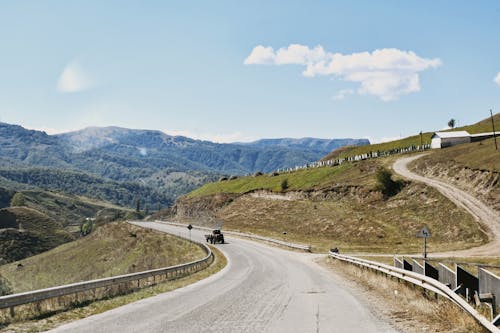 Road among Hills