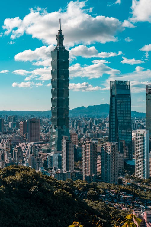 Taipei 101 and Taipei Skyscrapers