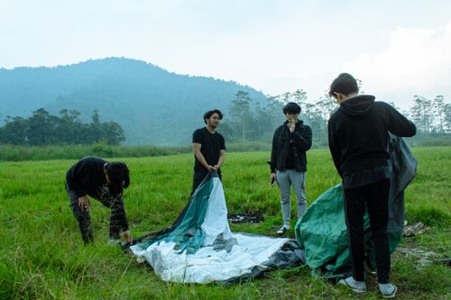 Free Ranca Upas, Bandung : Boys part 1 Stock Photo