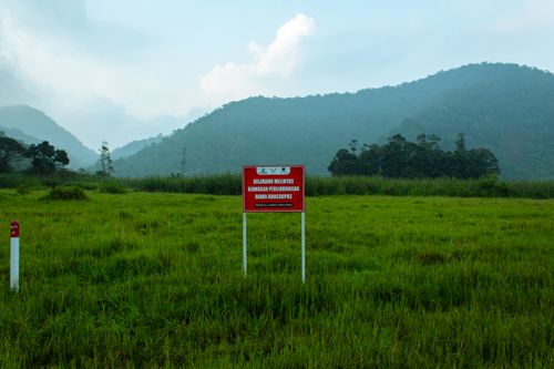 Free Ranca Upas, Bandung : Sign Stock Photo