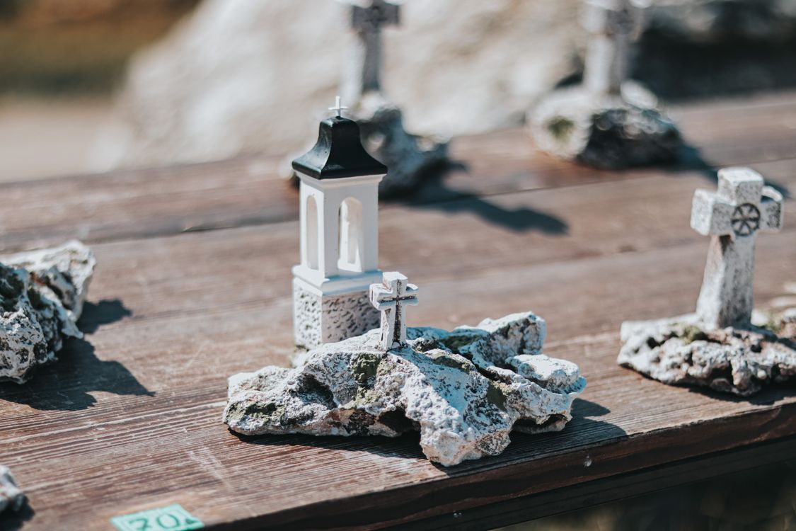 Puzzle Tower Rocks Miniatures of Tower, Crosses and Rocks · Free Stock Photo