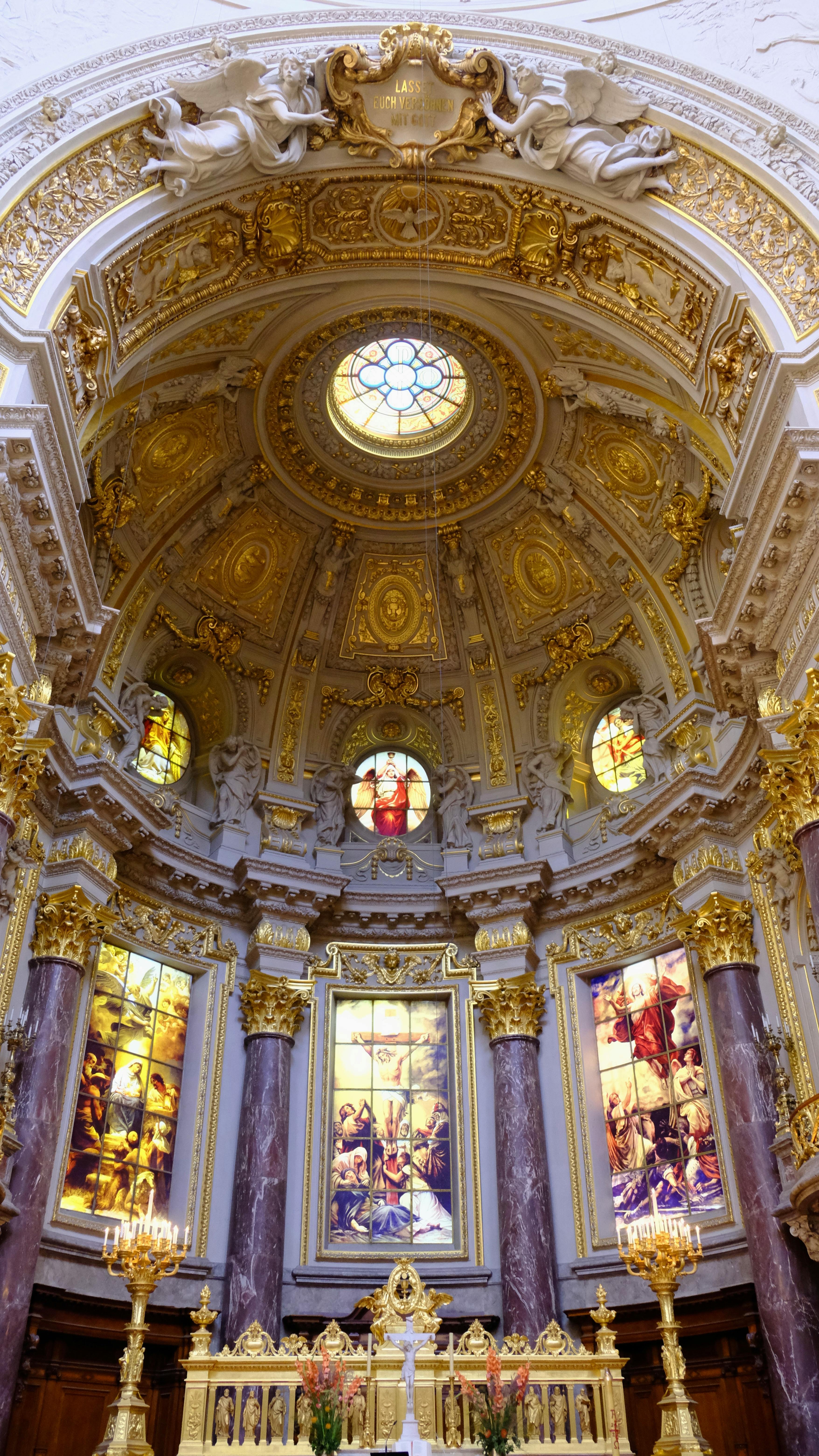 interior of cathedral in berlin