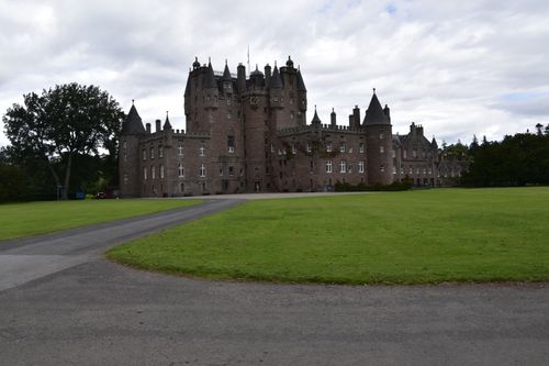 Free Glamis Castle  Stock Photo