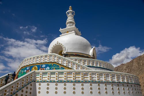 shanti stupa, 印度, 印度教 的 免费素材图片