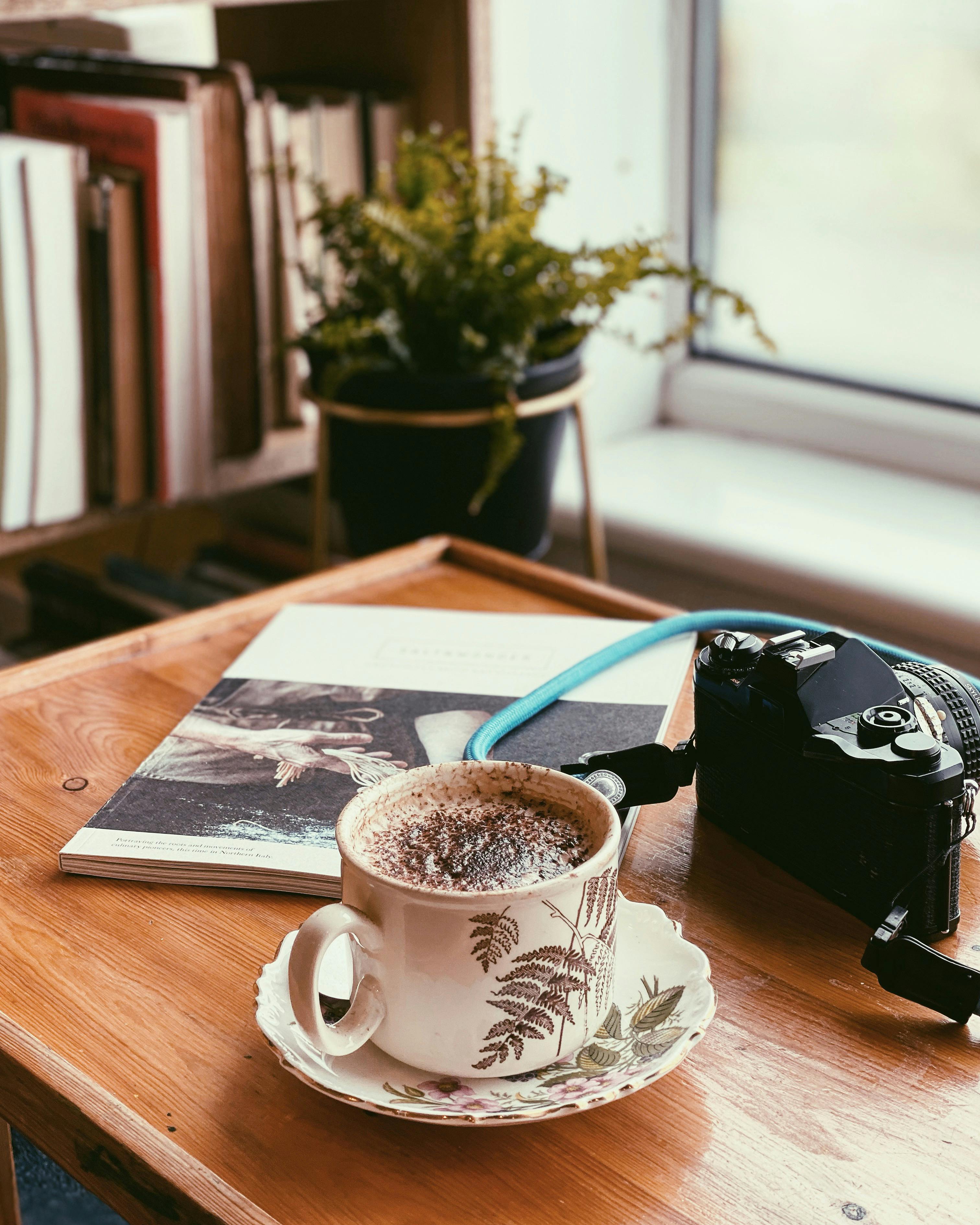 Coffee cup☕✨  Coffee and books, Aesthetic coffee, Coffee