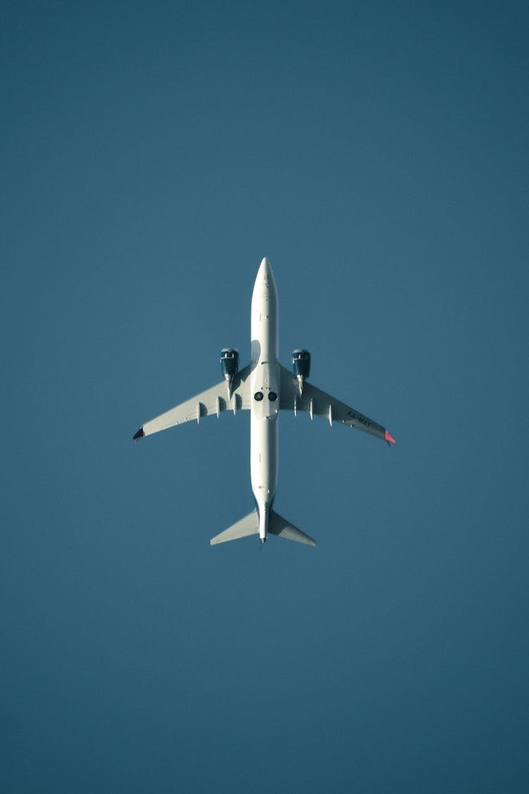 View Of A Plane Flying