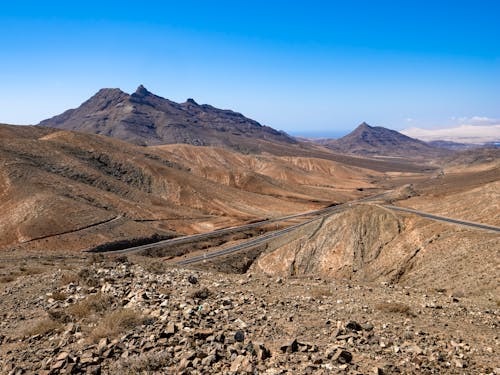 Fotos de stock gratuitas de carretera, cerros, erosionado