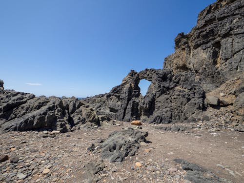 Rock Formations on the Shore