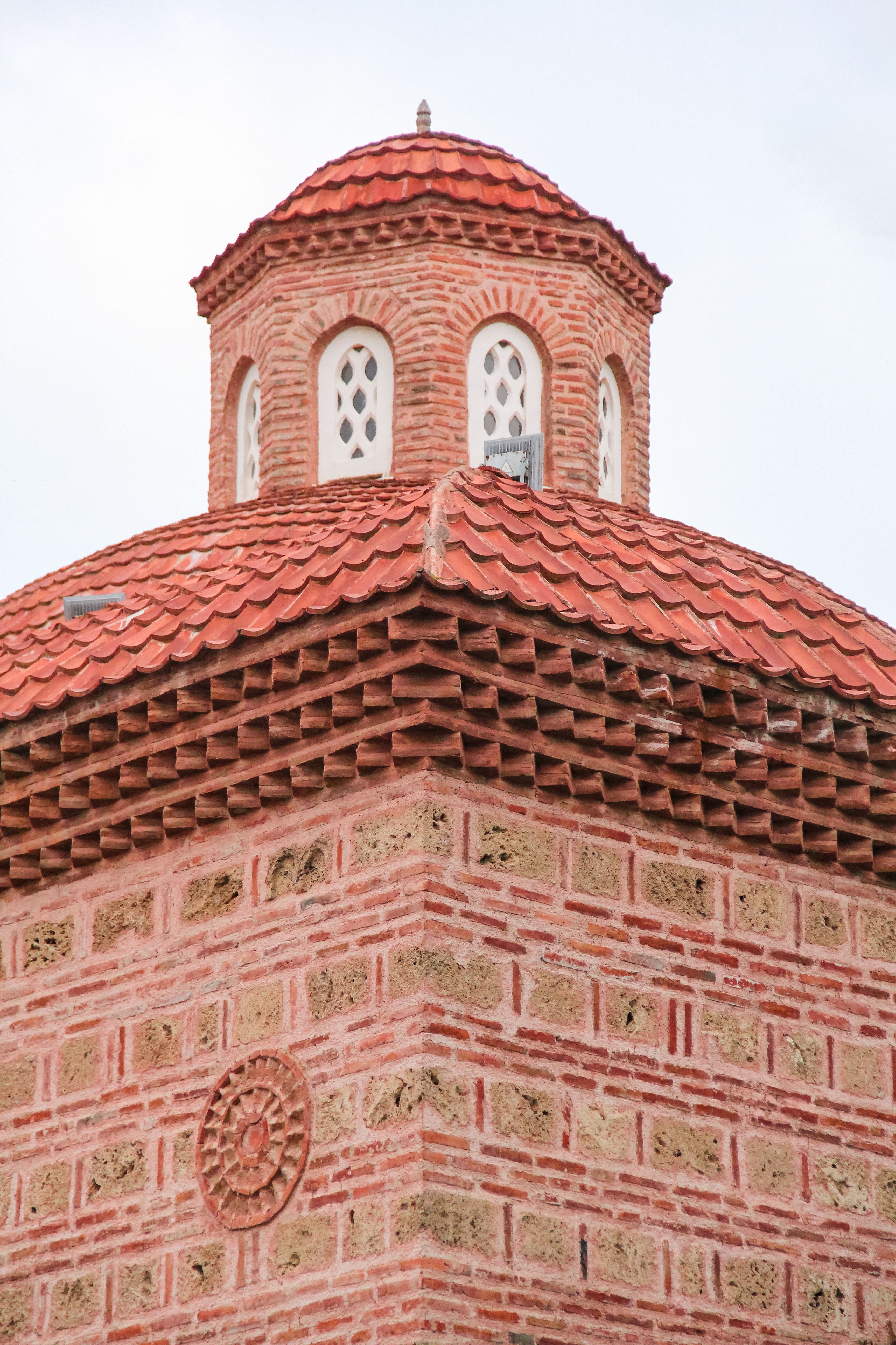 Walls of a Brick Church · Free Stock Photo