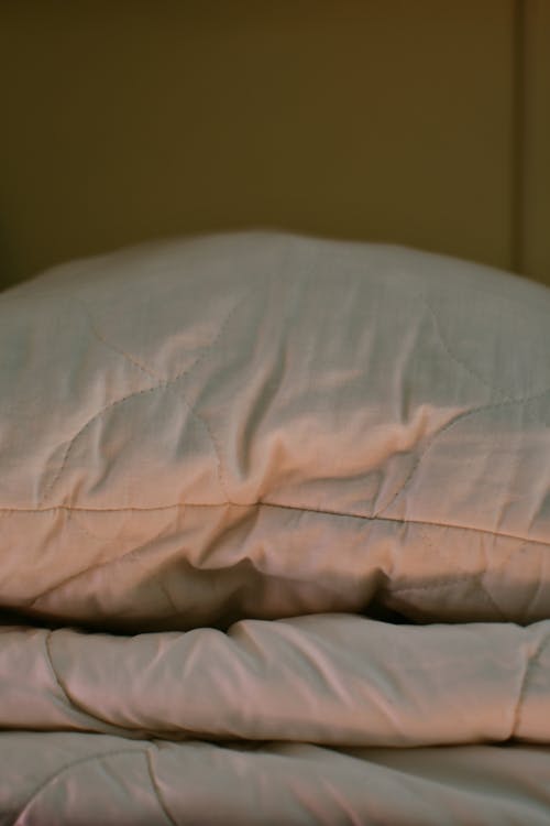 Free Pillow on Bed Stock Photo