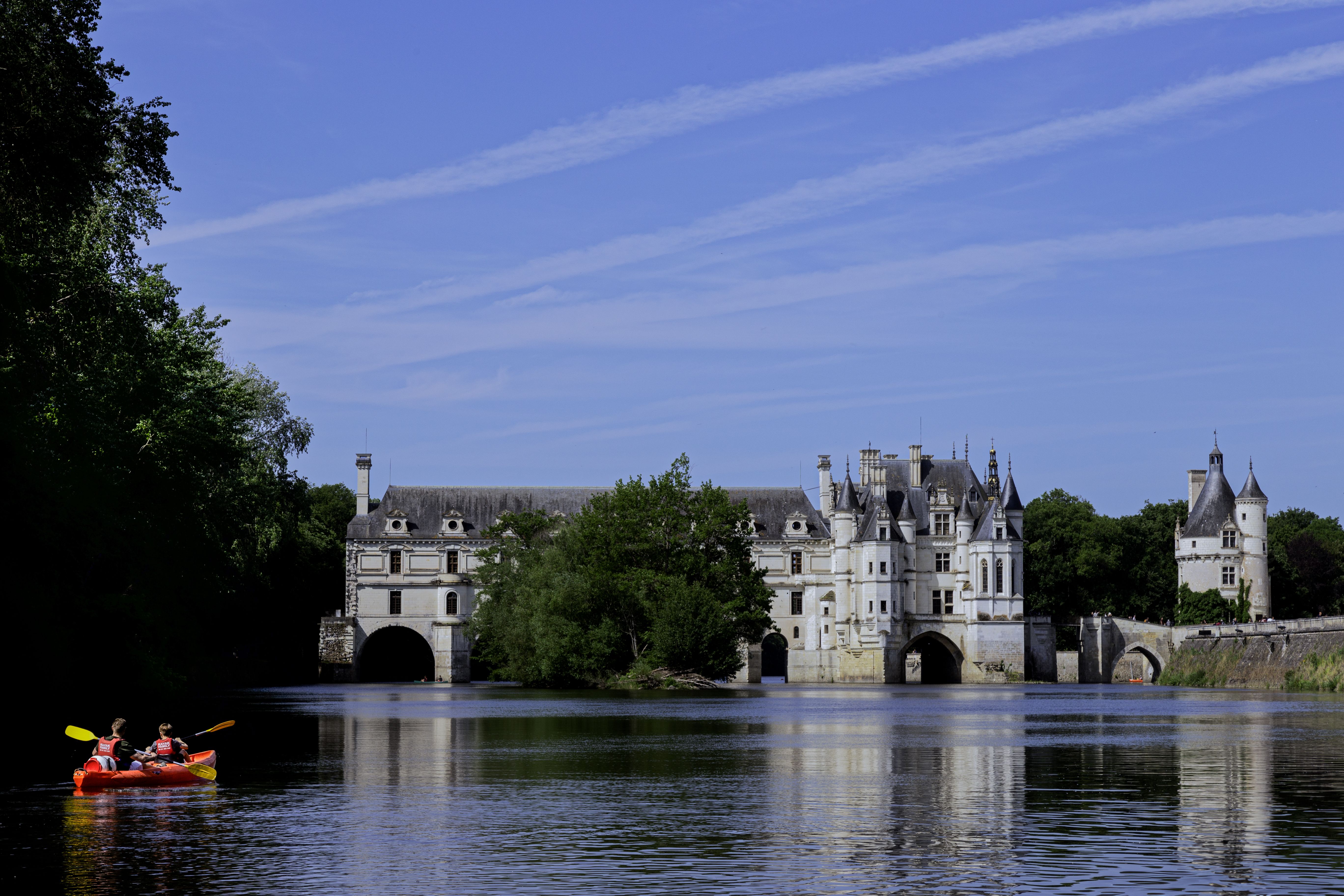 Cher River Canoe Route Below Chenonceau