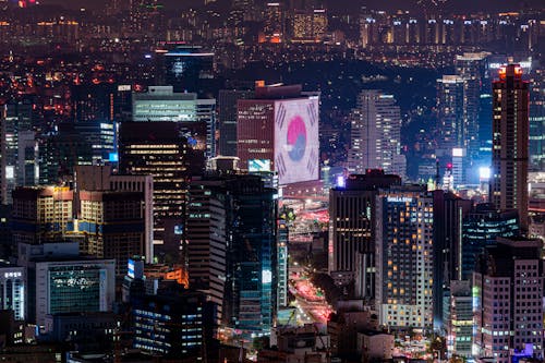 Základová fotografie zdarma na téma Jižní Korea, města, město