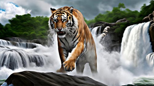Kostenloses Stock Foto zu bengalischer tiger, brüllend, tiger