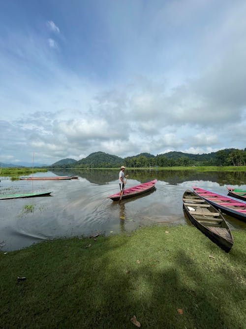 View of Boats on a River