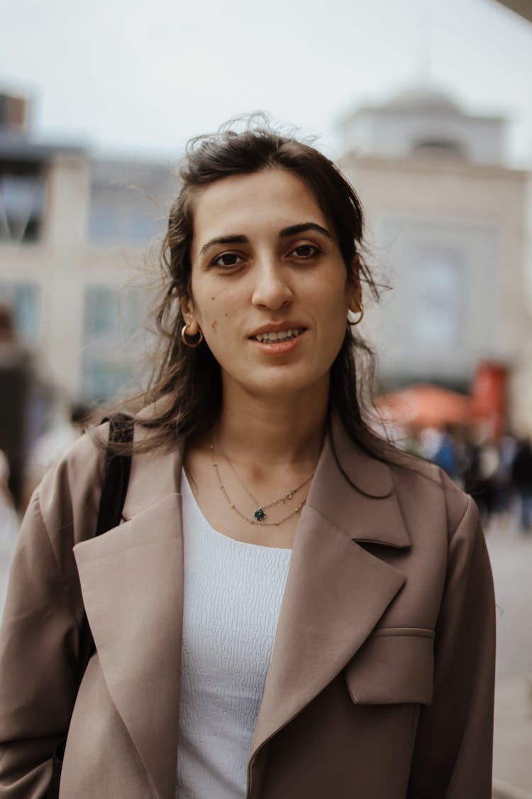 Portrait Of A Confident Woman In The City