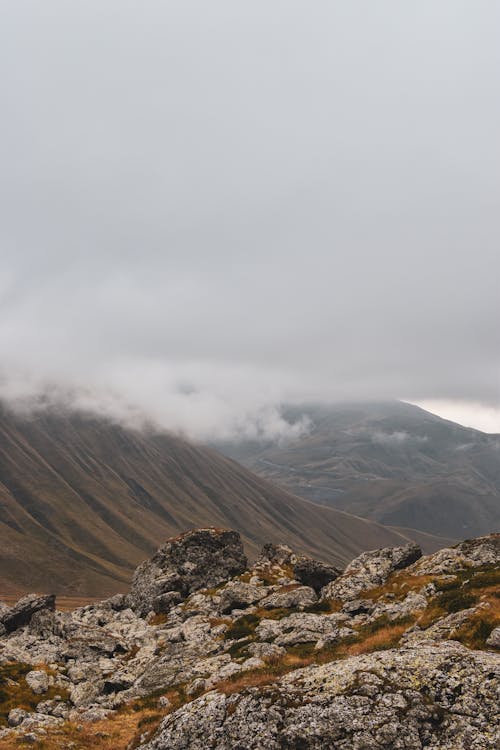 Immagine gratuita di escursione, freddo, montagne