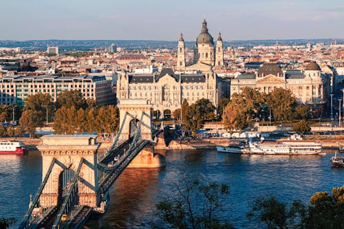 Kostnadsfri bild av budapest, byggnader, donau