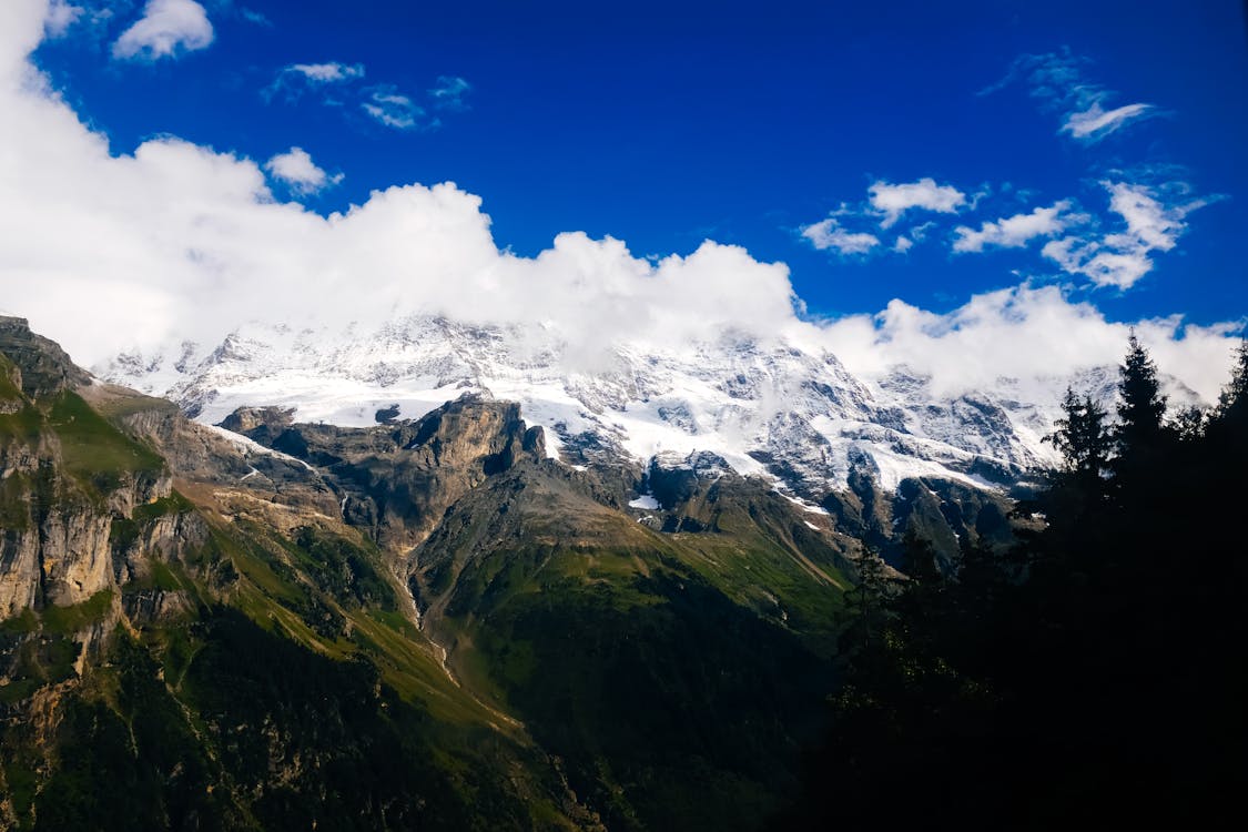 Clouds Above Mountain Valley 