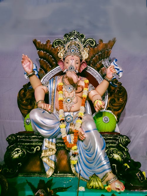 Ganesha on Throne