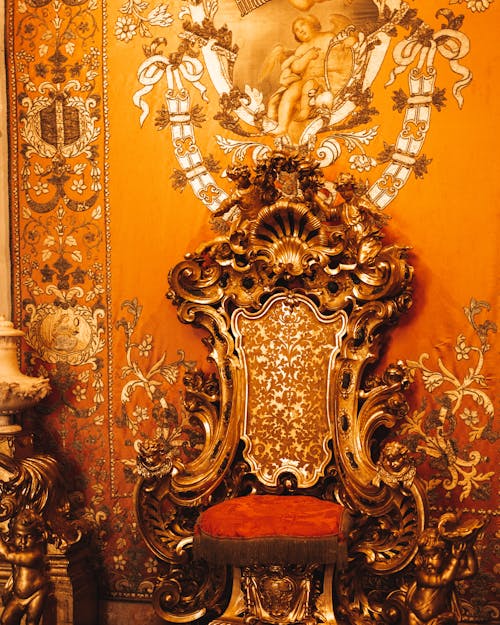 Ornamented, Golden Throne