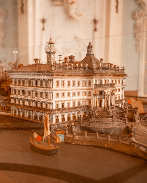 Palace Building Miniature Model