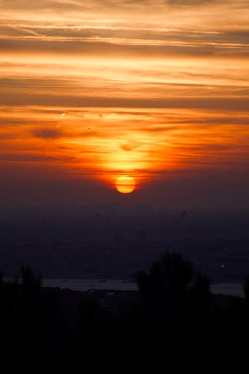 Sunset over the City