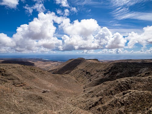 丘陵, 乾旱, 加那利群島 的 免費圖庫相片