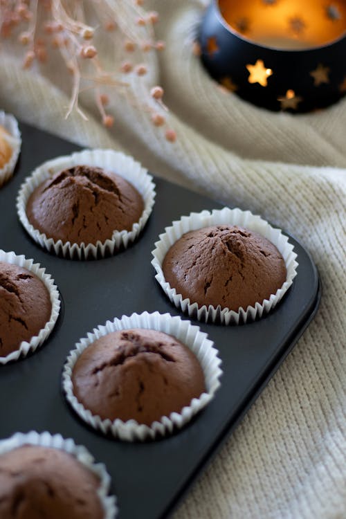Immagine gratuita di cioccolato, cupcake, dolce