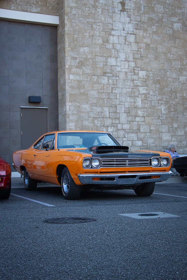 Orange Plymouth Road Runner