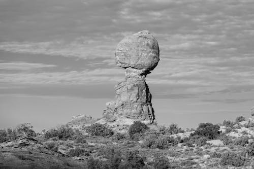 Foto profissional grátis de arbustos, Arches National Park, arenito