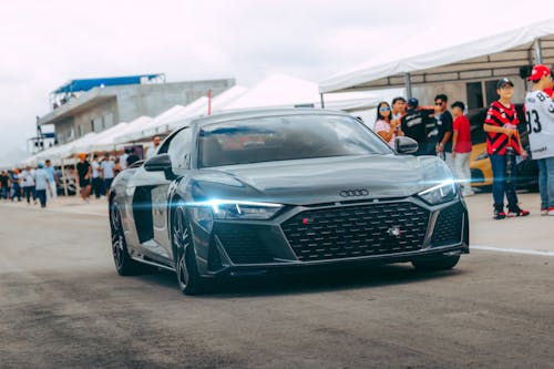 Audi R8 on a Track