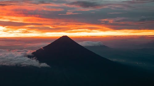 Бесплатное стоковое фото с вулкан, гватемала, панорама