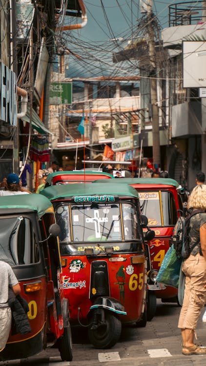 Free stock photo of guatemala, tuktuk