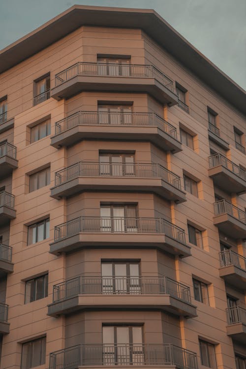 Balconies of an Apartment Building