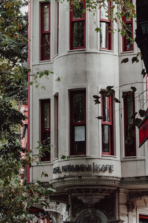 Gray Townhouse Facade