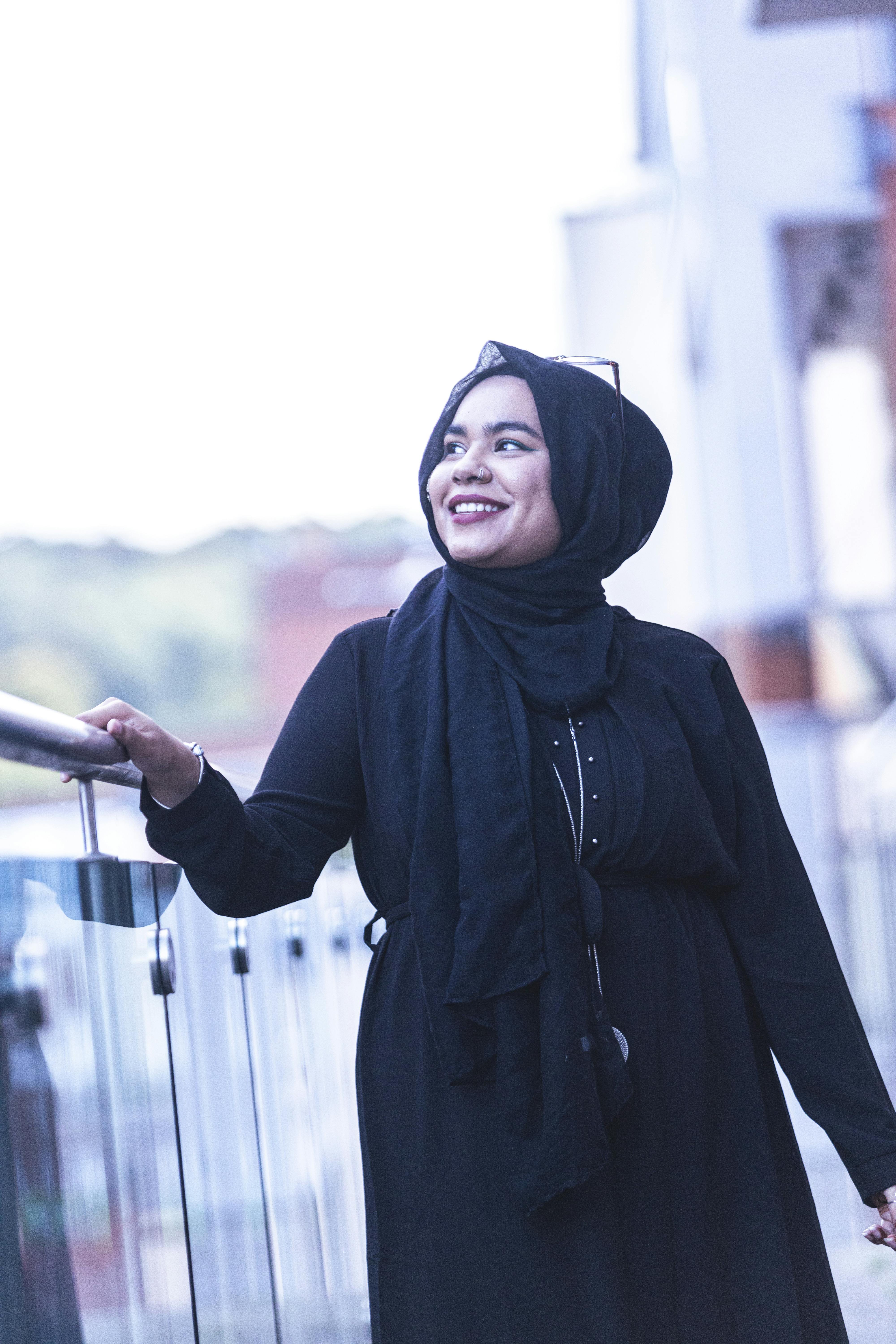 Woman Wearing a Fashionable Winter Outfit Standing Outside · Free Stock  Photo