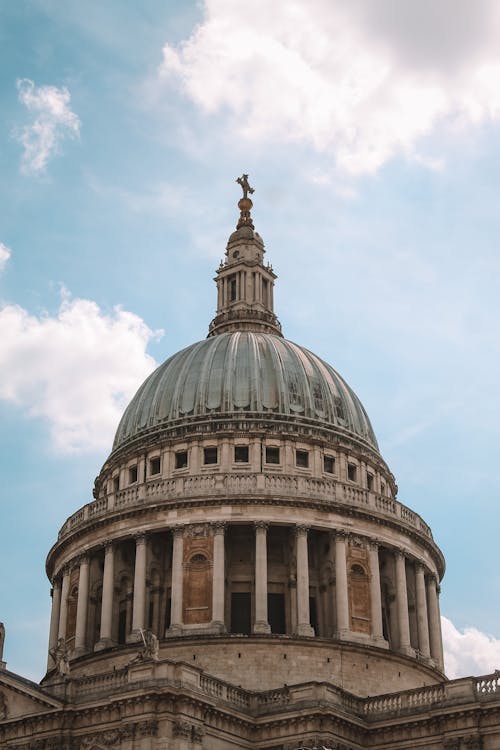 Dome of St Pauls Cathedral Build in English Baroque Style
